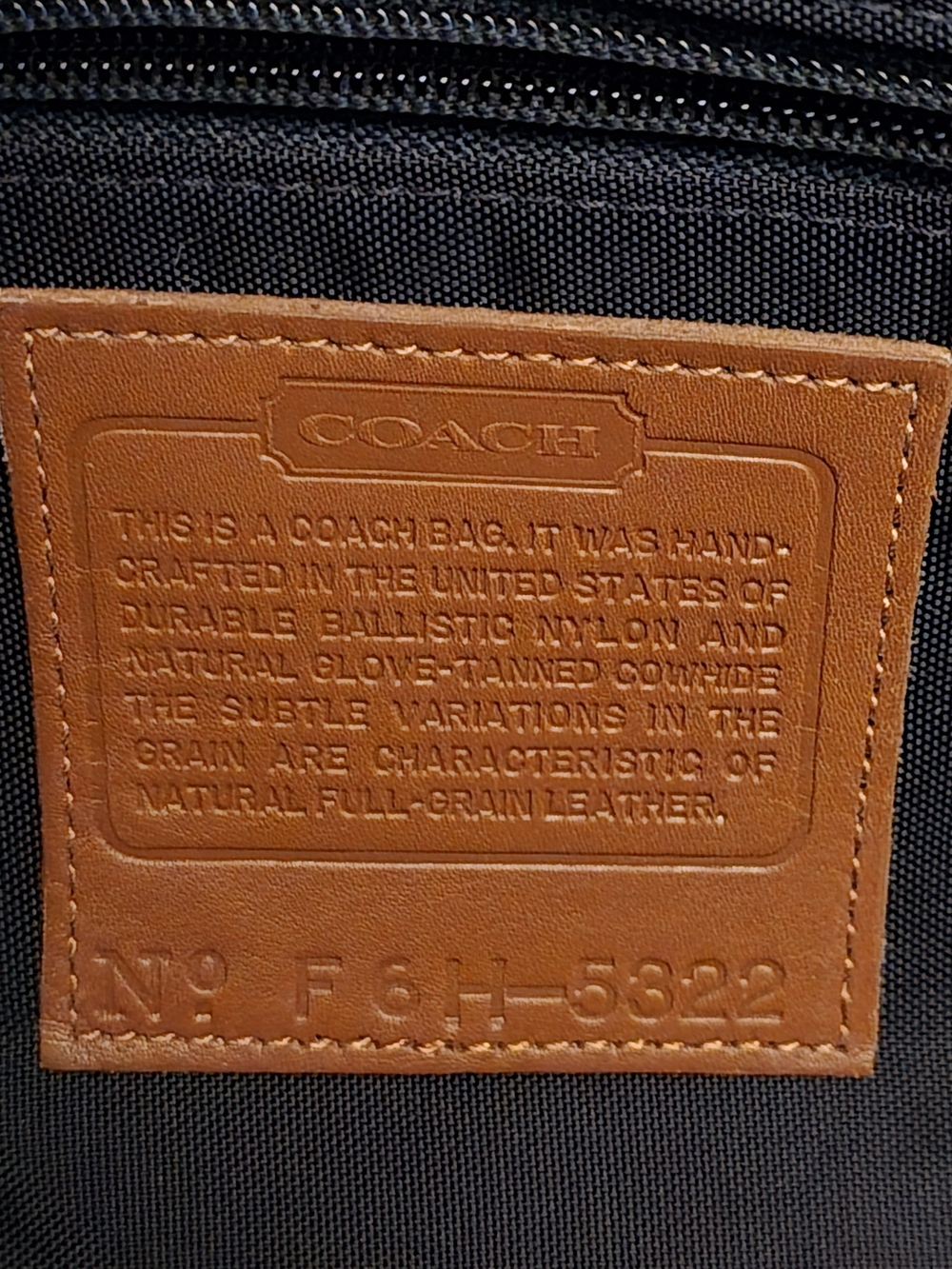 Vintage Coach Work Tote (5322) - Picture 7 of 7